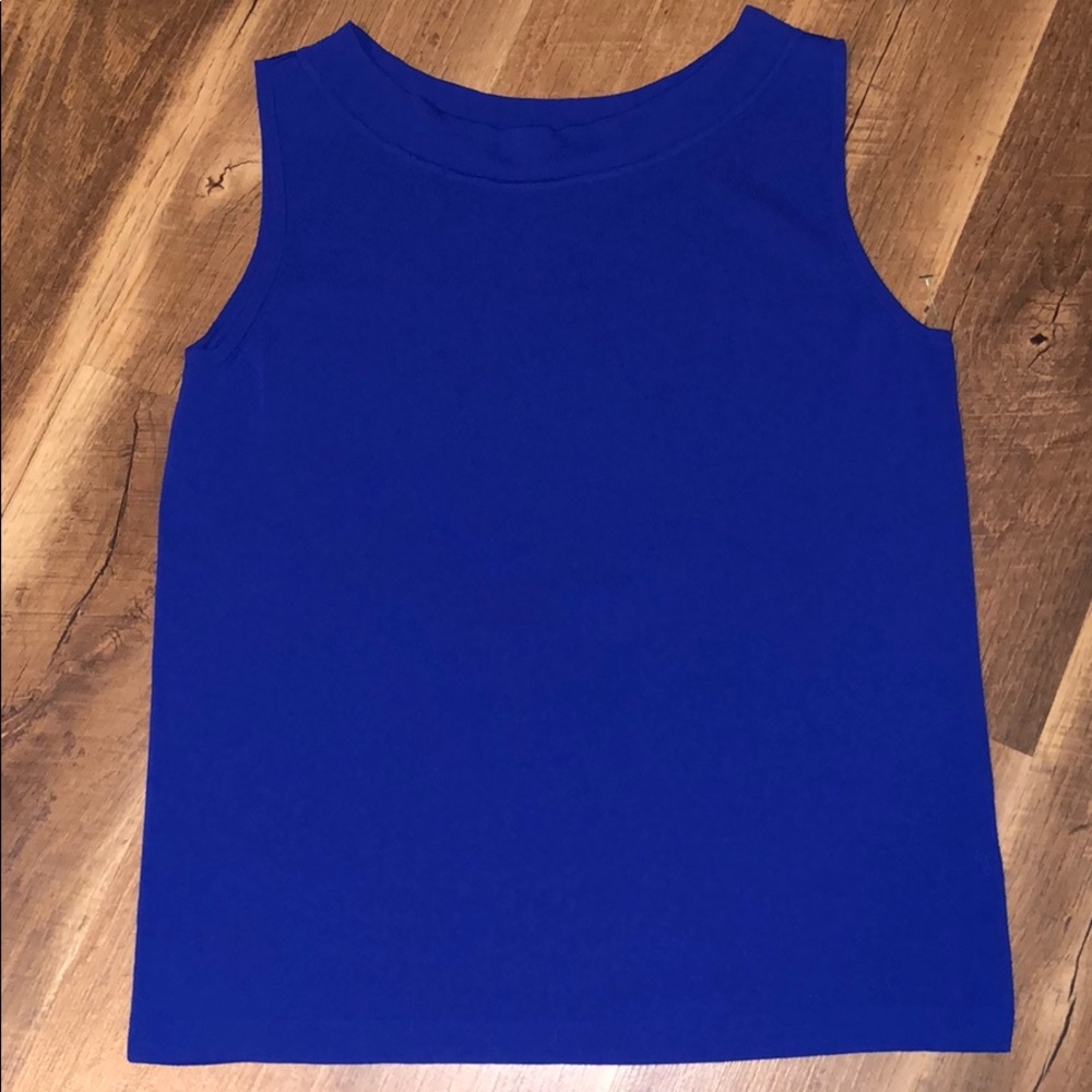 Dark blue dress barn tank top